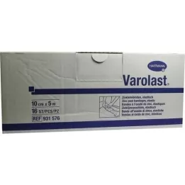 VAROLAST Cinka līmes pārsējs 10 cmx5 m, 16 gab