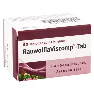 RAUWOLFIAVISCOMP TAB Tabletes, 80 gab RAUWOLFIAVISCOMP TAB Tabletes, 80 gab