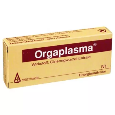 ORGAPLASMA apvalkotās tabletes, 20 gab ORGAPLASMA apvalkotās tabletes, 20 gab