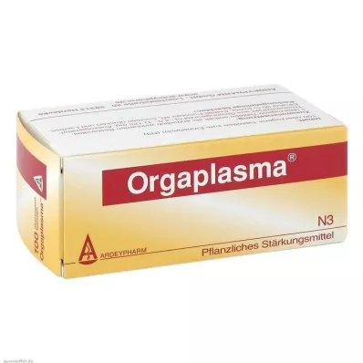 ORGAPLASMA apvalkotās tabletes, 100 gab ORGAPLASMA apvalkotās tabletes, 100 gab