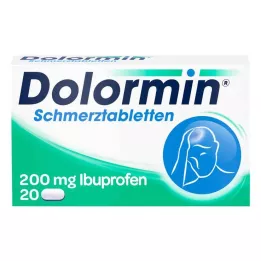 DOLORMIN Apvalkotās tabletes, 20 gab