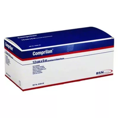 COMPRILAN elastīgais pārsējs 12 cmx5 m, 10 gab COMPRILAN elastīgais pārsējs 12 cmx5 m, 10 gab