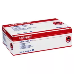 LEUKOPLAST 1,25 cmx9,2 m, 24 gab