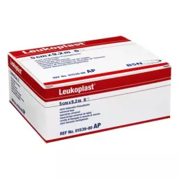 LEUKOPLAST 5 cmx9,2 m, 6 gab