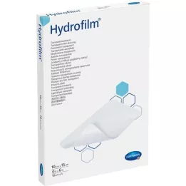 HYDROFILM Caurspīdīgs pārsējs 10x15 cm, 10 gab
