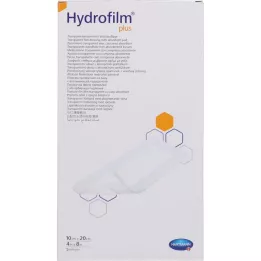 HYDROFILM Plus Transparent Bandage 10x20 cm, 5 gab