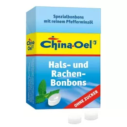 CHINA ÖL Kakla un klepus pilieni bez cukura, 40 g
