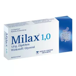 MILAX 1,0 svecītes, 10 gab