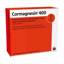 CORMAGNESIN 400 ampulas, 10X10 ml