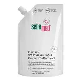 SEBAMED šķidrās mazgāšanas emulsijas maiņas iepakojums, 400 ml