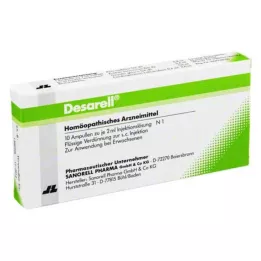 DESARELL Ampulas, 10X2 ml