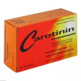 CAROTININ kapsulas, 80 gab