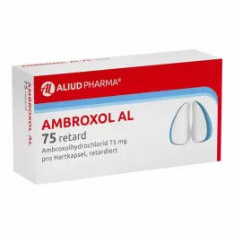 AMBROXOL AL 75 retard ilgstošās darbības kapsulas, 50 gab