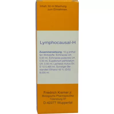 LYMPHOCAUSAL H pilieni, 50 ml