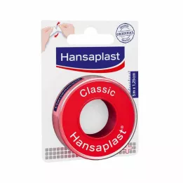 HANSAPLAST Fiksācijas plāksteris Classic 1,25 cm x 5 m, 1 gab
