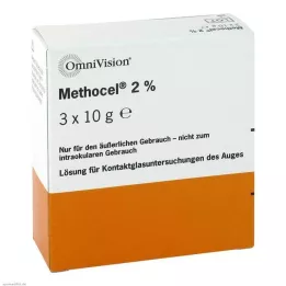 METHOCEL 2% acu pilieni, 3X10 g