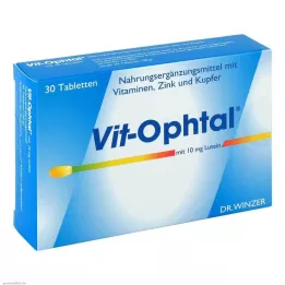 VIT OPHTAL ar 10 mg luteīna tabletēm, 30 gab