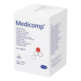 MEDICOMP Neausts komp. 7,5x7,5 cm 4 slāņu, 100 gab