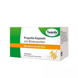 PROPOLIS KAPSELN ar ziedu putekšņiem, 100 gab