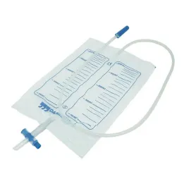 Urīna maisiņš nesterils 2000 ml Nrv ar drenāžas šķērsvārstu, 1 gab
