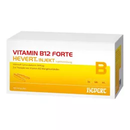 VITAMIN B12 HEVERT forte Injekt ampulas, 100X2 ml