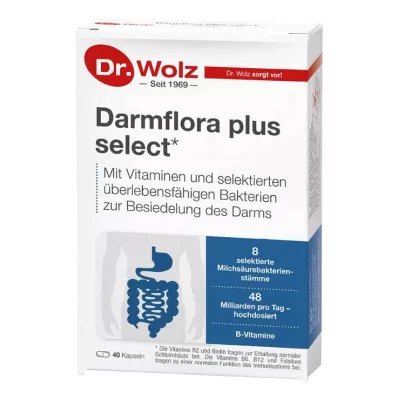 DARMFLORA plus atlasītas kapsulas, 40 gab DARMFLORA plus atlasītas kapsulas, 40 gab