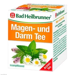 BAD HEILBRUNNER Kuņģa un zarnu tējas N filtra maisiņi, 8x1,75 g