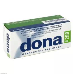 DONA 250 mg apvalkotās tabletes, 50 gab