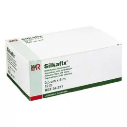 SILKAFIX Skavas 2,5 cm x 5 m kartona serde, 12 gab