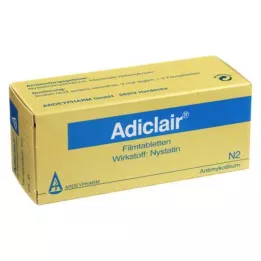 ADICLAIR Apvalkotās tabletes, 50 gab