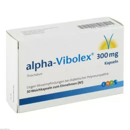 ALPHA VIBOLEX 300 mg mīkstās kapsulas, 30 gab
