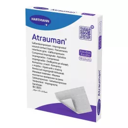 ATRAUMAN 5x5 cm sterilas kompreses, 10 gab