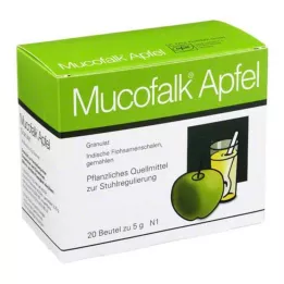 MUCOFALK Apple Gran suspensijas pagatavošanai iekšķīgai lietošanai, 20 gab
