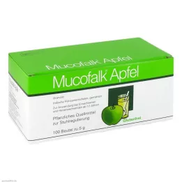 MUCOFALK Apple Gran suspensijas pagatavošanai iekšķīgai lietošanai, 100 gab