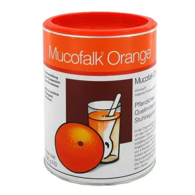 MUCOFALK Orange Gran suspensijas ražošanai iekšķīgai lietošanai, 300 g MUCOFALK Orange Gran suspensijas ražošanai iekšķīgai lietošanai, 300 g