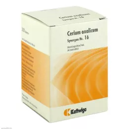 SYNERGON KOMPLEX 16 Cerium oxalicum tabletes, 200 gab