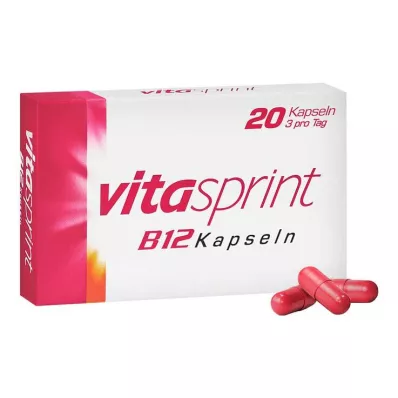 VITASPRINT B12 kapsulas, 20 gab VITASPRINT B12 kapsulas, 20 gab