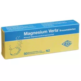 MAGNESIUM VERLA Putojošās tabletes, 50 gab