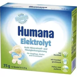 HUMANA Elektrolīta fenheļa pulveris, 75 g