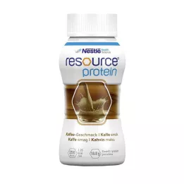 RESOURCE Olbaltumvielu dzēriena kafija, 4X200 ml