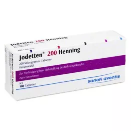 JODETTEN 200 Henninga tabletes, 100 gab