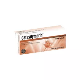 CEFASILYMARIN Apvalkotās tabletes, 100 gab