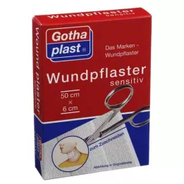 GOTHAPLAST Brūču kopšanai jutīgs 6 cm x 0,5 m griezums, 1 gab