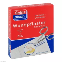 GOTHAPLAST Brūču kopšanai jutīgs 8 cmx1 m griezums, 1 gab
