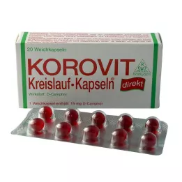 KOROVIT Cirkulācijas kapsulas, 20 gab