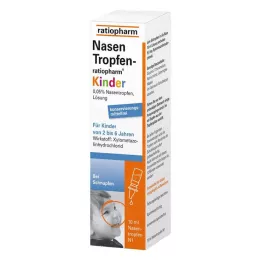 NASENTROPFEN-ratiopharm Kinder Bez konservantiem, 10 ml