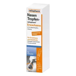 NASENTROPFEN-ratiopharm Adult Bez konservantiem, 10 ml