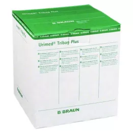 URIMED Tribag Plus urīna maisiņš kājām.500 ml 80 cm unst., 10 gab