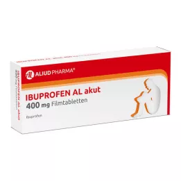 IBUPROFEN AL akut 400 mg apvalkotās tabletes, 10 gab