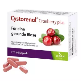 CYSTORENAL Cranberry plus kapsulas, 60 gab
